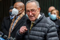 Senator Charles Schumer along with mayor Eric Adams  announced today 1/9/22, at Bellevue Hospital in NYC,  that the feds will deliver $1 billion to COVID-ravaged city hospitals, U.S. Senator Charles Schumer said that the $1 billion on-the-way to help our public hospitals continues to meet demands and costs, while ensuring critical care and services.