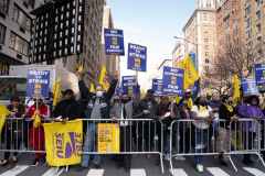 Service Employees Union Rally on Park Avenue 4-13-22 @Lori Hillsberg