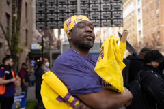Service Employees Union Rally on Park Avenue 4-13-22 @Lori Hillsberg