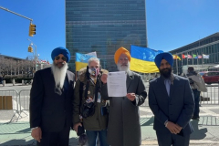 SIKHA FOR JUSTICE
Human Rights Advocacy Group
Dr. Bakshish Singh Sanohu MD
International Legion For Territorial Defense Of Ukraine
Raise “Sikh Regiment” Within International Legion For Pro Khalistan Sikhs.
Letter was written to Mr. Volodymyr Zelensky
President Of Ukraine
11 Bankova St. 01220 Kyiv, Ukraine

Photographer Placido D. Perez
NYPPA Independent Photographer