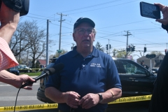 A man shot and killed a manager at a stop and shop on Cherry Valley Road in West Hempsead, Long Island.