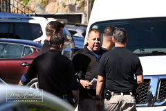 Fire with Firefighter Critical
77 Gary Court
Staten Island
Saturday, August 13, 2022
Photographs by:
Mary DiBiase Blaich 

The morning after a fire at 77 Gary Court on Friday evening left a firefighter in critical condition investigators and cleanup crews were on site.  One resident of the townhome was rescued from the third floor.  The FDNY firefighter is from Ladder 166, and was removed to Staten Island University Hospital.