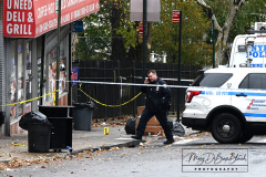 Staten Island Shooting
Westervelt Avenue
Staten Island, NY
Monday, November 22, 2021
For Credit:  Mary DiBiase Blaich

On Monday morning, Police Crime Scene Investigators were called to the scene of a shooting at a Deli located at 18 Westervelt Avenue near Richmond Terrace.  The shooting took place late Sunday afternoon, and the victim expired at the hospital.  Shortly after the shooting, police reported another person shot to the leg around the corner at Jersey Street.