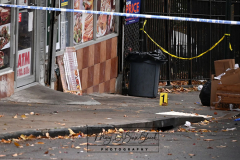 Staten Island Shooting
Westervelt Avenue
Staten Island, NY
Monday, November 22, 2021
For Credit:  Mary DiBiase Blaich

On Monday morning, Police Crime Scene Investigators were called to the scene of a shooting at a Deli located at 18 Westervelt Avenue near Richmond Terrace.  The shooting took place late Sunday afternoon, and the victim expired at the hospital.  Shortly after the shooting, police reported another person shot to the leg around the corner at Jersey Street.