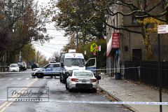 Staten Island Shooting
Westervelt Avenue
Staten Island, NY
Monday, November 22, 2021
For Credit:  Mary DiBiase Blaich

On Monday morning, Police Crime Scene Investigators were called to the scene of a shooting at a Deli located at 18 Westervelt Avenue near Richmond Terrace.  The shooting took place late Sunday afternoon, and the victim expired at the hospital.  Shortly after the shooting, police reported another person shot to the leg around the corner at Jersey Street.