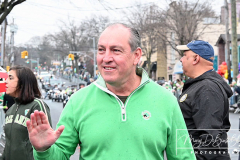 Staten Island St Patrick’s Day Parade
Sunday, March 06, 2022
Foret Avenue
West Brighton, Staten Island, NY
For Credit:  Mary DiBiase Blaich

The annual St Patrick’s Day Parade returned to Staten Island after a covid absence last year.  Controversy surrounded the event with the decision by the parade organizers to not allow LGBTQ groups to march.  The banned groups held a press conference prior to the parade.  In conduction with the parade, there is always a one mile race that precedes the parade.  It went on, but many racers ran in a second race in support of the banned groups.  
The weather was warm, but mixed with clouds, rain and sun.  Only two elected officials participated… Boro President Vito Fossella in a bright green sweater, and Congresswoman Nicole Malliotakis in a green Ireland sweater.