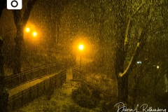 when the snow started