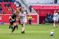Washington Spirit v NY/NJ Gotham FC, soccer match at Red Bull Arena, Harrison, NJ. Ali Krieger, Taylor Aylmer