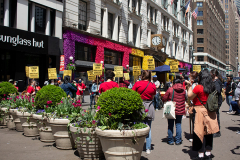 Party for Socialism and Liberation May Day 2022 from workers’ Resistance to Workers’ Revolution rally in Manhattan on May 1, 2022.
