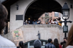 New York-  Solidarity March held in Chinatown
Black Transgender woman support the Asian community.