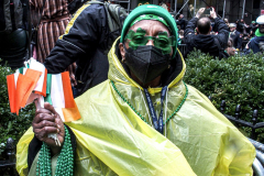 Rain or shine, hundreds of thousands of spectators came out to celebrate the St. Patrick’s parade in NYC. In its 260th year since its inception, the parade was welcome and gave cheer for locals and visitors alike after a two year adjustment due to COVID.
Starting from 44th St. and 5th Ave., the parade holds roughly 150,000 marchers passing St. Patrick’s Church and Central Park, down the Museum mile and ending at East 79th Street. Thursday, March 17th. NYC, NY. (C) Bianca Otero