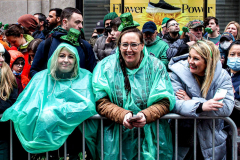 Rain or shine, hundreds of thousands of spectators came out to celebrate the St. Patrick’s parade in NYC. In its 260th year since its inception, the parade was welcome and gave cheer for locals and visitors alike after a two year adjustment due to COVID.
Starting from 44th St. and 5th Ave., the parade holds roughly 150,000 marchers passing St. Patrick’s Church and Central Park, down the Museum mile and ending at East 79th Street. Thursday, March 17th. NYC, NY. (C) Bianca Otero