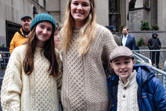Rain or shine, hundreds of thousands of spectators came out to celebrate the St. Patrick’s parade in NYC. In its 260th year since its inception, the parade was welcome and gave cheer for locals and visitors alike after a two year adjustment due to COVID.
Starting from 44th St. and 5th Ave., the parade holds roughly 150,000 marchers passing St. Patrick’s Church and Central Park, down the Museum mile and ending at East 79th Street. Thursday, March 17th. NYC, NY. (C) Bianca Otero