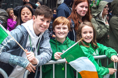 Rain or shine, hundreds of thousands of spectators came out to celebrate the St. Patrick’s parade in NYC. In its 260th year since its inception, the parade was welcome and gave cheer for locals and visitors alike after a two year adjustment due to COVID.
Starting from 44th St. and 5th Ave., the parade holds roughly 150,000 marchers passing St. Patrick’s Church and Central Park, down the Museum mile and ending at East 79th Street. Thursday, March 17th. NYC, NY. (C) Bianca Otero