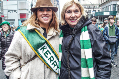 Rain or shine, hundreds of thousands of spectators came out to celebrate the St. Patrick’s parade in NYC. In its 260th year since its inception, the parade was welcome and gave cheer for locals and visitors alike after a two year adjustment due to COVID.
Starting from 44th St. and 5th Ave., the parade holds roughly 150,000 marchers passing St. Patrick’s Church and Central Park, down the Museum mile and ending at East 79th Street. Thursday, March 17th. NYC, NY. (C) Bianca Otero