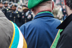 Rain or shine, hundreds of thousands of spectators came out to celebrate the St. Patrick’s parade in NYC. In its 260th year since its inception, the parade was welcome and gave cheer for locals and visitors alike after a two year adjustment due to COVID.
Starting from 44th St. and 5th Ave., the parade holds roughly 150,000 marchers passing St. Patrick’s Church and Central Park, down the Museum mile and ending at East 79th Street. Thursday, March 17th. NYC, NY. (C) Bianca Otero
