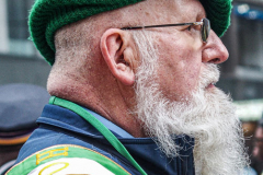 Rain or shine, hundreds of thousands of spectators came out to celebrate the St. Patrick’s parade in NYC. In its 260th year since its inception, the parade was welcome and gave cheer for locals and visitors alike after a two year adjustment due to COVID.
Starting from 44th St. and 5th Ave., the parade holds roughly 150,000 marchers passing St. Patrick’s Church and Central Park, down the Museum mile and ending at East 79th Street. Thursday, March 17th. NYC, NY. (C) Bianca Otero