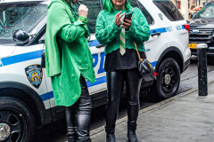 Rain or shine, hundreds of thousands of spectators came out to celebrate the St. Patrick’s parade in NYC. In its 260th year since its inception, the parade was welcome and gave cheer for locals and visitors alike after a two year adjustment due to COVID.
Starting from 44th St. and 5th Ave., the parade holds roughly 150,000 marchers passing St. Patrick’s Church and Central Park, down the Museum mile and ending at East 79th Street. Thursday, March 17th. NYC, NY. (C) Bianca Otero
