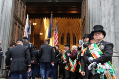Saint Patrick’s Day Mass is being hosted at Saint Patrick’s Cathedral New York City this morning.