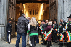 Saint Patrick’s Day Mass is being hosted at Saint Patrick’s Cathedral New York City this morning.