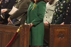 Governor Kathy Hochul came to Saint Patrick’s Day Mass is being hosted at Saint Patrick’s Cathedral New York City this morning.