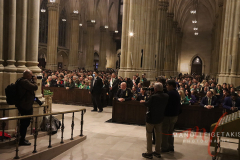 Saint Patrick’s Day Mass is being hosted at Saint Patrick’s Cathedral New York City this morning.