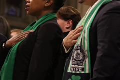New York City Police Commissioner Sewell came to Saint Patrick’s Day Mass is being hosted at Saint Patrick’s Cathedral New York City this morning.