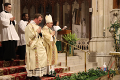 Saint Patrick’s Day Mass is being hosted at Saint Patrick’s Cathedral New York City this morning.
