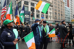 New York City Police Commissioner Sewell and Mayor Adams attending New York City Saint Patrick’s Parade this year!