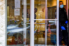 Police found a naked man bleeding from multiple stab wounds at 303 99th St., Bay Ridge, on Fri., November 26, 2021. The victim was pronounced dead at the hospital a short time later. Investigators suspect the stabbing stemmed from a domestic dispute. There have not been any arrests.

(Marc A. Hermann)