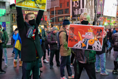 Stand with Ukraine Times Square 3/2/22