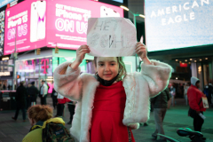 Stand with Ukraine 
Times Square 3/2/22