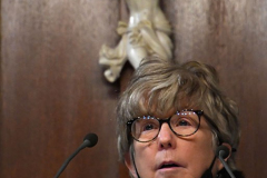 Fifth Anniversary MassDetective Steven McDonaldSt Patrick’s CathedralNew York, NYJanuary 18, 2002For Credit:  Mary DiBiase BlaichOn Tuesday, January 18, 2022, Detective Steven McDonald was remembered with a Mass on the fifth anniversary of his death. Cardinal Dolan presided.  The Mass  was held at St Patrick’s Cathedral in New York, NY.  Attending were his widow, Patti Ann McDonald; son, Lt Conor McDonald and his wife, Katie Sullivan McDonald.  The Mayorof New York, Eric Adams attended along with the NYPD Police Commissioner Keechant Sewell.