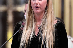 Fifth Anniversary MassDetective Steven McDonaldSt Patrick’s CathedralNew York, NYJanuary 18, 2002For Credit:  Mary DiBiase BlaichOn Tuesday, January 18, 2022, Detective Steven McDonald was remembered with a Mass on the fifth anniversary of his death. Cardinal Dolan presided.  The Mass  was held at St Patrick’s Cathedral in New York, NY.  Attending were his widow, Patti Ann McDonald; son, Lt Conor McDonald and his wife, Katie Sullivan McDonald.  The Mayorof New York, Eric Adams attended along with the NYPD Police Commissioner Keechant Sewell.