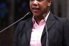 Fifth Anniversary MassDetective Steven McDonaldSt Patrick’s CathedralNew York, NYJanuary 18, 2002For Credit:  Mary DiBiase BlaichOn Tuesday, January 18, 2022, Detective Steven McDonald was remembered with a Mass on the fifth anniversary of his death. Cardinal Dolan presided.  The Mass  was held at St Patrick’s Cathedral in New York, NY.  Attending were his widow, Patti Ann McDonald; son, Lt Conor McDonald and his wife, Katie Sullivan McDonald.  The Mayorof New York, Eric Adams attended along with the NYPD Police Commissioner Keechant Sewell.