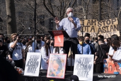 New York - Stop the Hate Rally held in Columbus Park in Manhattan. Elected officials and celebrities speak out against violence.
(Photos©Reiko Yanagi2021)