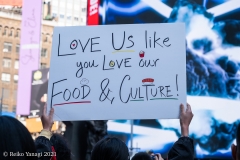 New York-  Stop the Hate Rally and March held in Times Square. speakers and celebrities gathered at the Red steps and then marched down to foley square to meet up with other protestors and continued to march over the Brooklyn Bridge to Cadmen plaza.
Photos: Reiko Yanagi