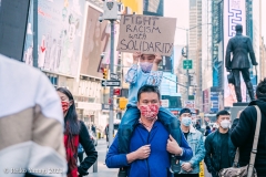 New York-  Stop the Hate Rally and March held in Times Square. speakers and celebrities gathered at the Red steps and then marched down to foley square to meet up with other protestors and continued to march over the Brooklyn Bridge to Cadmen plaza.
Photos: Reiko Yanagi