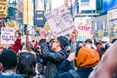 New York-  Stop the Hate Rally and March held in Times Square. speakers and celebrities gathered at the Red steps and then marched down to foley square to meet up with other protestors and continued to march over the Brooklyn Bridge to Cadmen plaza.
Photos: Reiko Yanagi