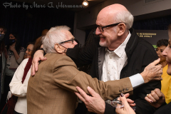 A special screening of the HBO documentary “Street Gang: How We Got to Sesame Street” is held at the Leonard Nimoy Thalia Theatre at Symphony Space on Fri., December 11, 2021.

Bob McGrath, Frank Oz.

(Marc A. Hermann)