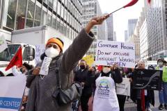 Unfunded Street Vendors take to the Streets-Midtown 3/15/22
©Lori Hillsberg