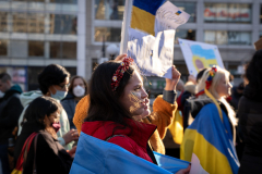 Students Stand with Ukrain-Union Square
©Lori Hillsberg