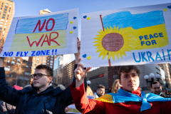 Students Stand with Ukrain-Union Square
©Lori Hillsberg