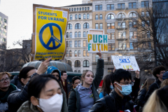 Students Stand with Ukrain-Union Square
©Lori Hillsberg