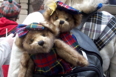 April 9, 2022  New York,  Tartan Day Parade.
Grand Marshal Karen  Gillan is a Scottish actress and filmmaker.For the first time since 2019, the 2022 annual Tartan Day Parade in New York will be hosted in person.
