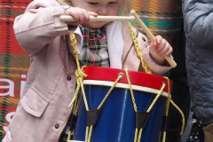 April 9, 2022  New York,  Tartan Day Parade.
Grand Marshal Karen  Gillan is a Scottish actress and filmmaker.For the first time since 2019, the 2022 annual Tartan Day Parade in New York will be hosted in person.