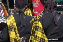 April 9, 2022  New York,  Tartan Day Parade.
Grand Marshal Karen  Gillan is a Scottish actress and filmmaker.For the first time since 2019, the 2022 annual Tartan Day Parade in New York will be hosted in person.