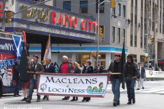 April 9, 2022  New York,  Tartan Day Parade.
Grand Marshal Karen  Gillan is a Scottish actress and filmmaker.For the first time since 2019, the 2022 annual Tartan Day Parade in New York will be hosted in person.