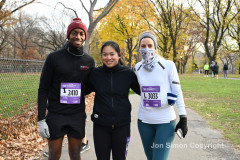 DECEMBER 4: The Ted Corbitt 15K race is held in Central Park, celebrating Corbitt's life and legacy on December 4, 2021. This race honors Ted Corbitt (1919Ð2007), the first president of New York Road Runners, the first African-American to compete in the Olympic marathon, and an ultramarathon pioneer who ran more than 200,000 miles in his lifetime. Beyond his running achievements, CorbittÕs legacy includes setting standards for course measurement and age-group competition.  Copyright Jon Simon
