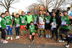 DECEMBER 4: The Ted Corbitt 15K race is held in Central Park, celebrating Corbitt's life and legacy on December 4, 2021. This race honors Ted Corbitt (1919Ð2007), the first president of New York Road Runners, the first African-American to compete in the Olympic marathon, and an ultramarathon pioneer who ran more than 200,000 miles in his lifetime. Beyond his running achievements, CorbittÕs legacy includes setting standards for course measurement and age-group competition.  Copyright Jon Simon
